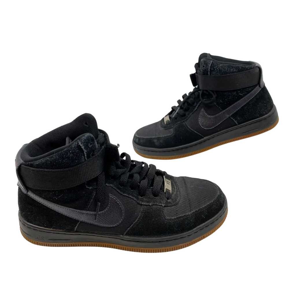 Nike Black Suede Athletic Sneakers | Men’s Size 7.5